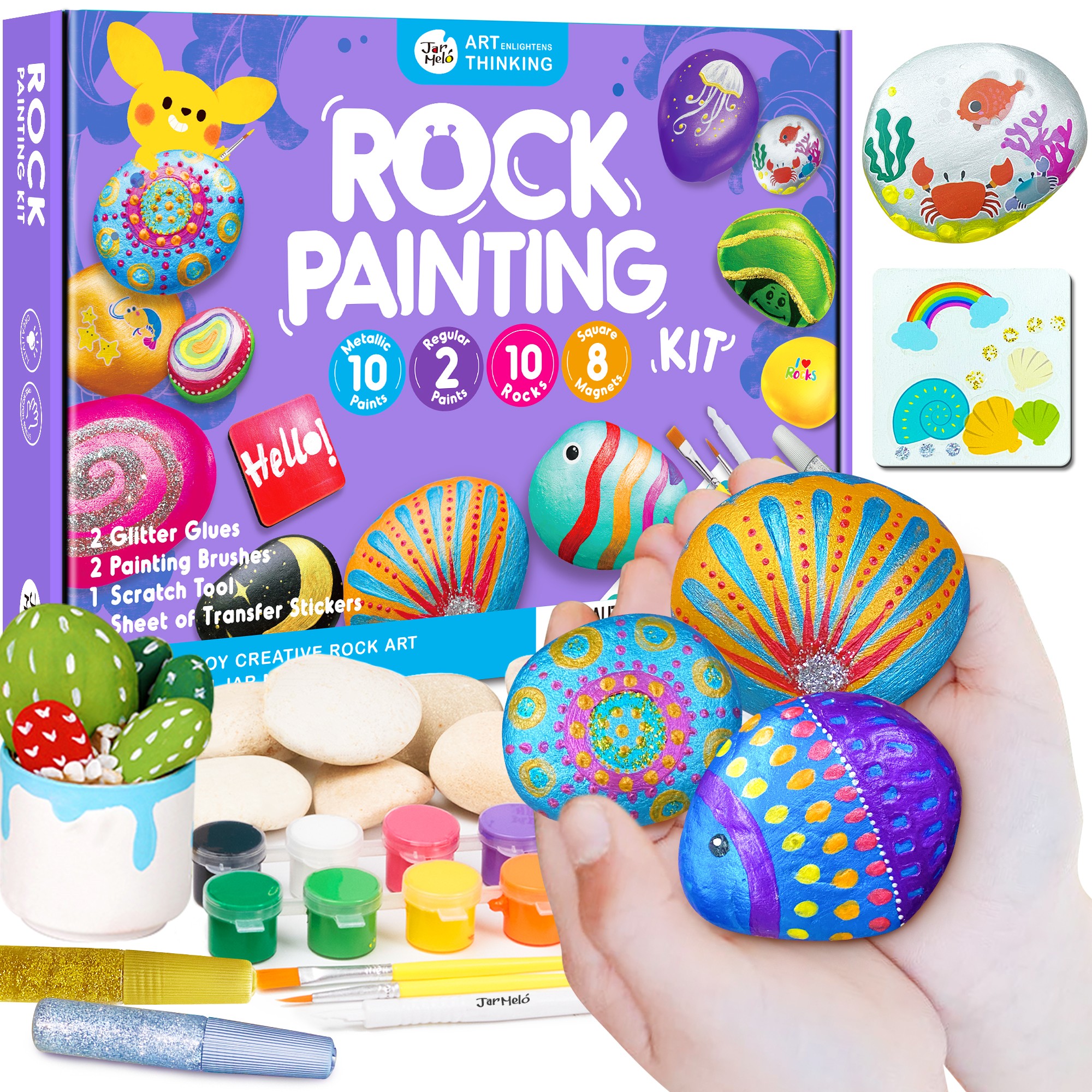 Sada na maľovanie kameňov