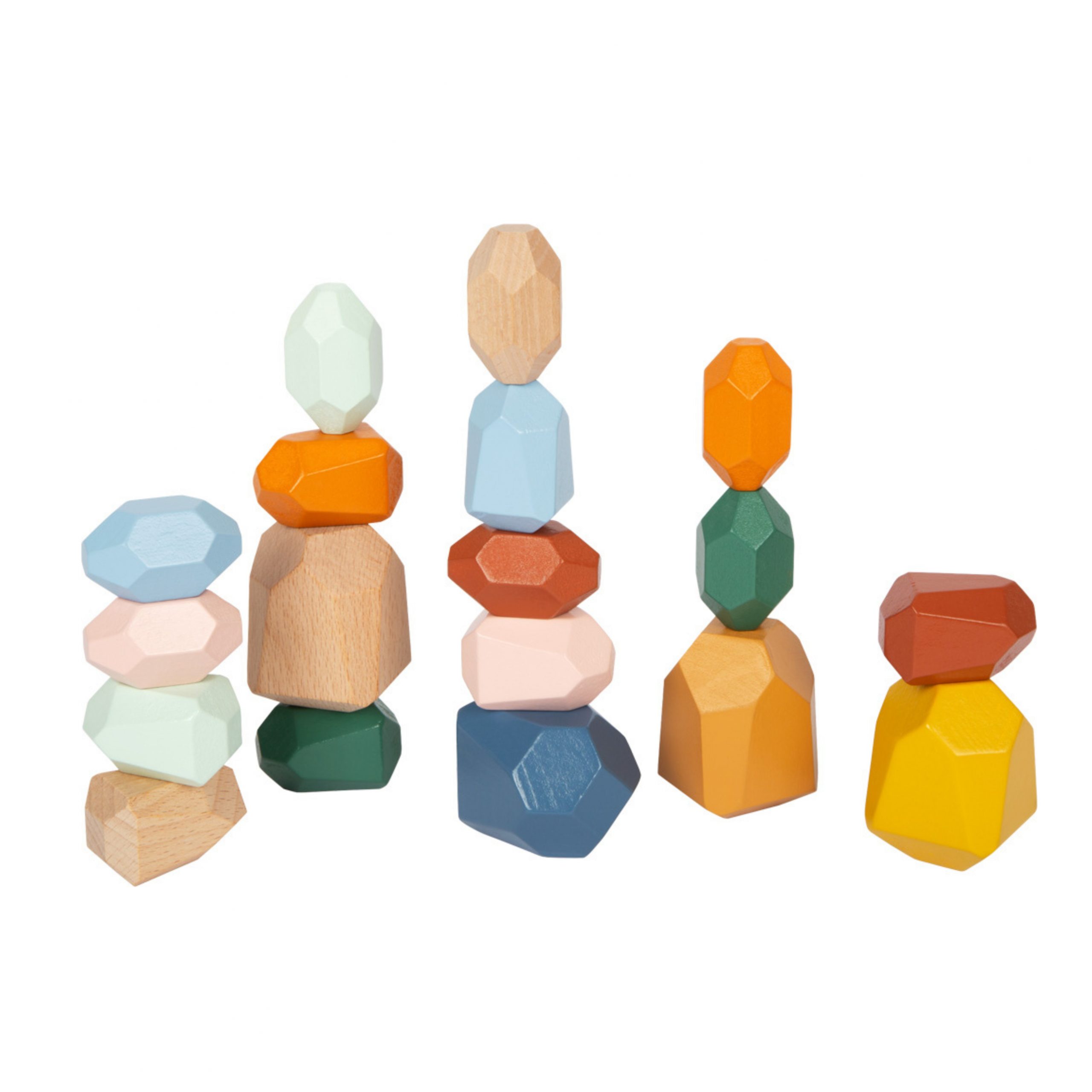 Drevené Montessori balančné kocky