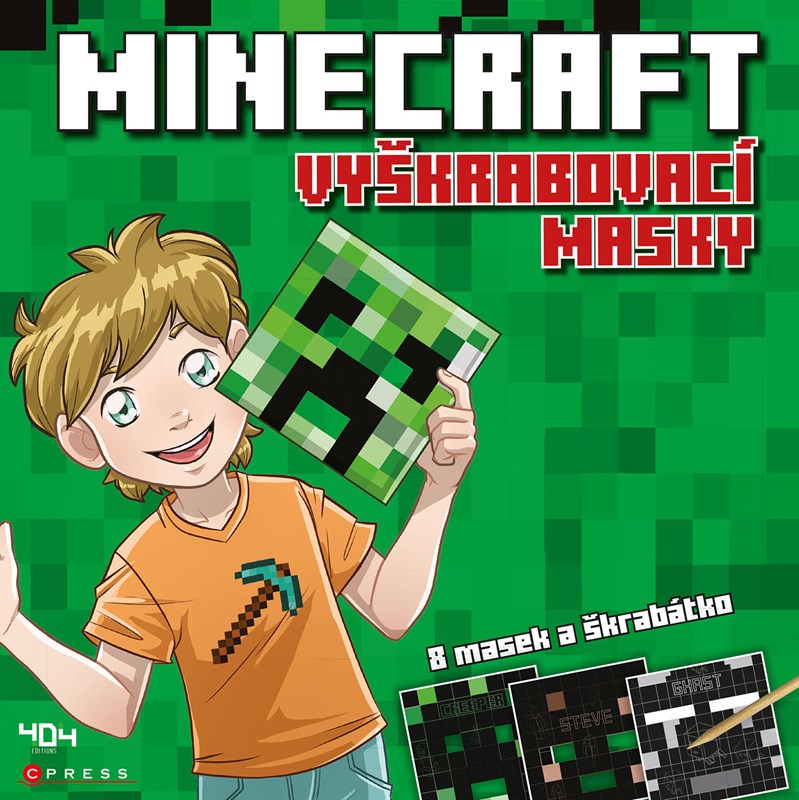 Vyškrabovacie masky: Minecraft