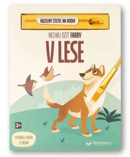 V lese - Nechaj ožiť farby