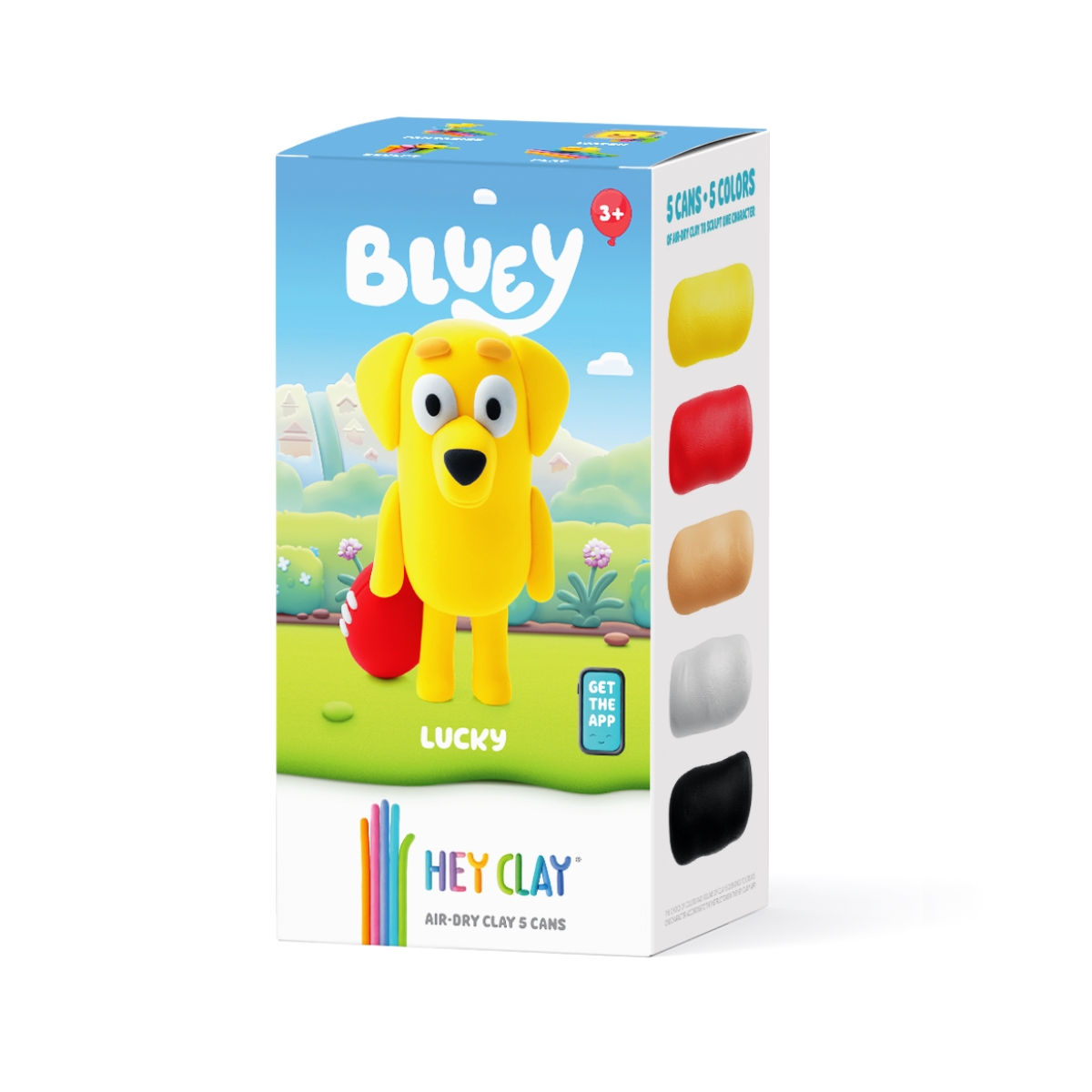 Hey Clay Bluey Lucky