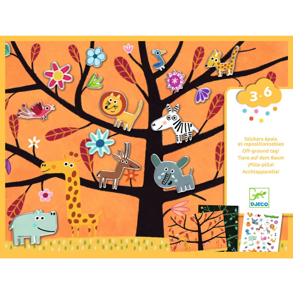 Odnímateľné samolepky Off-ground tag!