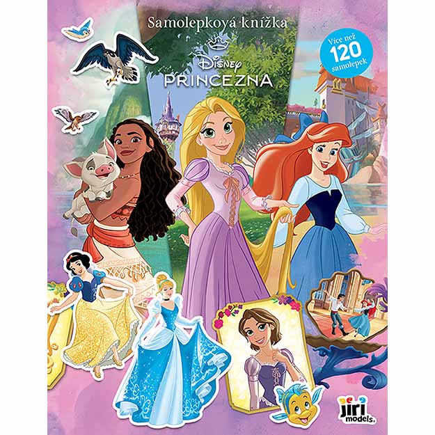 Disney Princezna Samolepková knížka