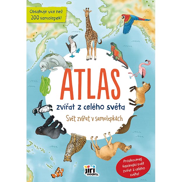 Atlas Zvířata světa - Svět zvířat v samolepkách