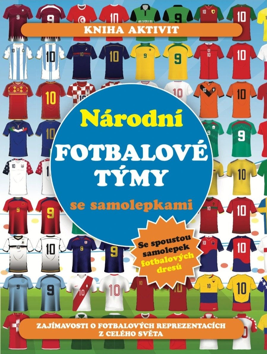 Národní fotbalové týmy se samolepkami