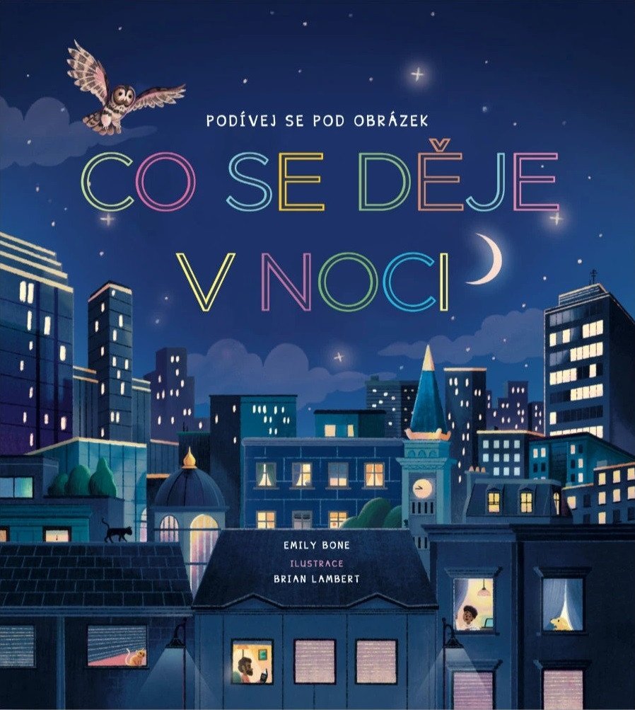 Co se děje v noci Podívej se pod obrázek