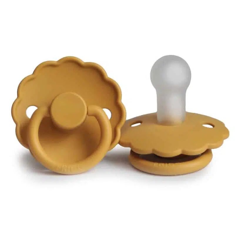 FRIGG DAISY HONEY GOLD, 0-6M, SILIKÓN