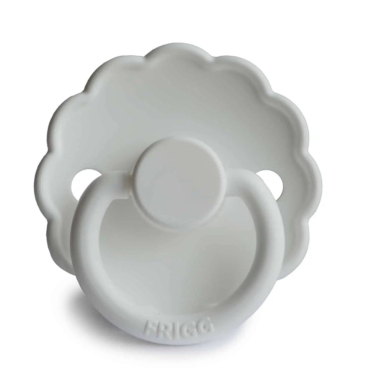 CUMLÍK FRIGG DAISY BRIGHT WHITE, +6M, SILIKÓN