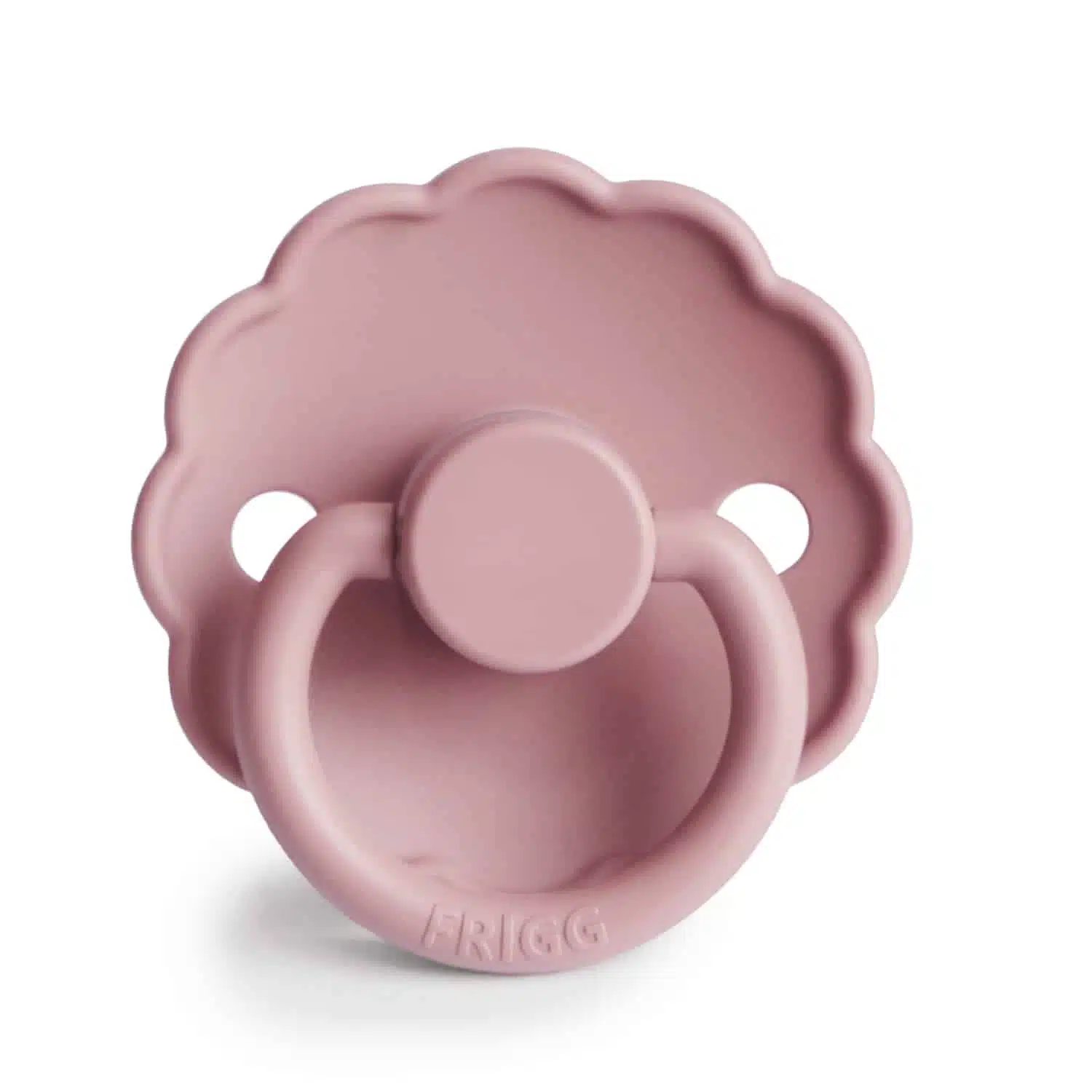 CUMLÍK FRIGG DAISY BABY PINK, +6M, SILIKÓN