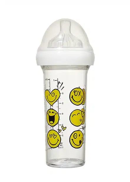 DOJČENSKÁ FĽAŠA LE BIBERON FRANCAIS SMILEY, 210 ML, 0+M
