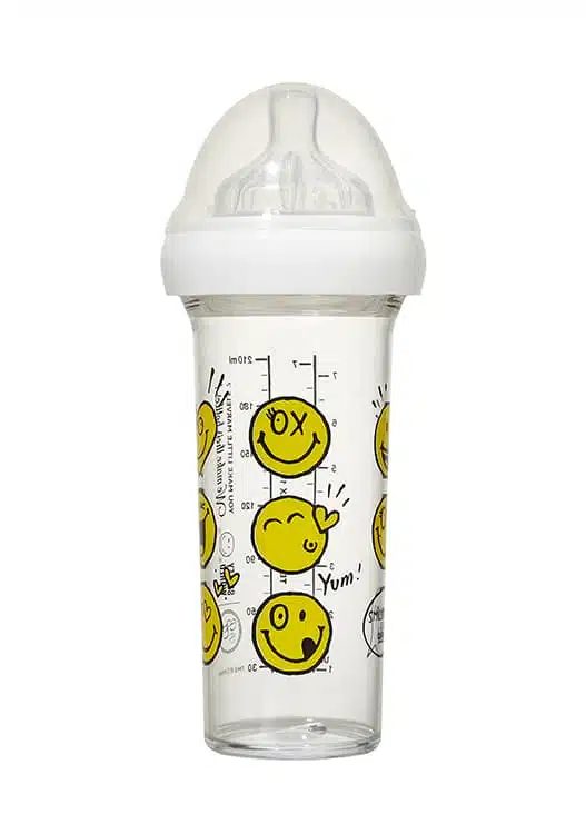 DOJČENSKÁ FĽAŠA LE BIBERON FRANCAIS SMILEY, 210 ML, 0+M – Obrázok 4