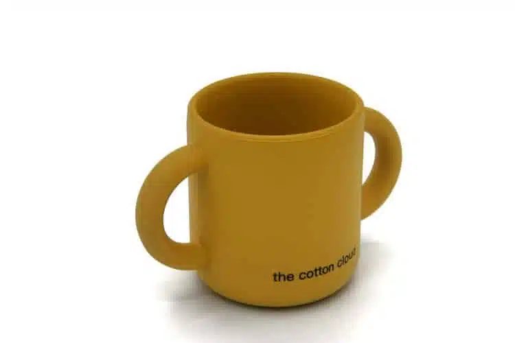 SILIKONOVÝ HRNČEK COTTON CLOUD MUSTARD