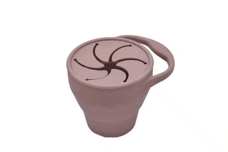 SILIKÓNOVÝ SNACK - HRNČEK COTTON CLOUD DUSTY PINK