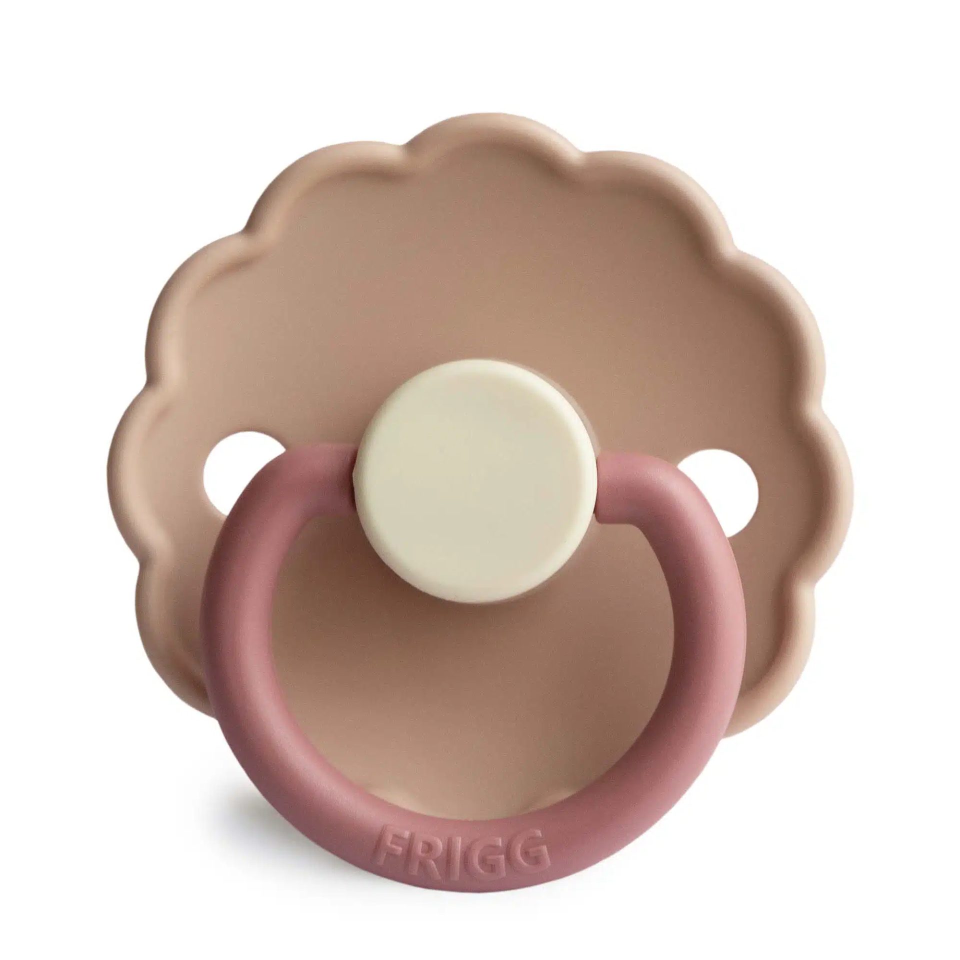 CUMLÍK FRIGG DAISY COLORBLOCK PEONY, +6M, SILIKÓN – Obrázok 2