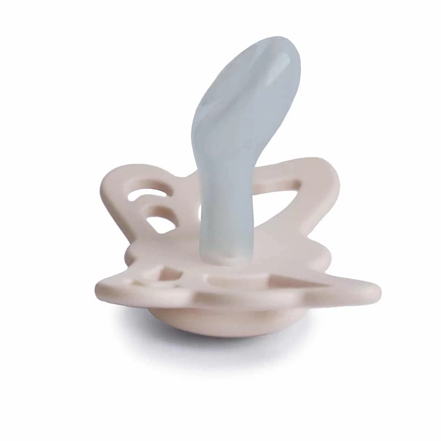 ANATOMICKÝ CUMLÍK FRIGG BUTTERFLY CREAM, 0-6M, SILIKÓN – Obrázok 45