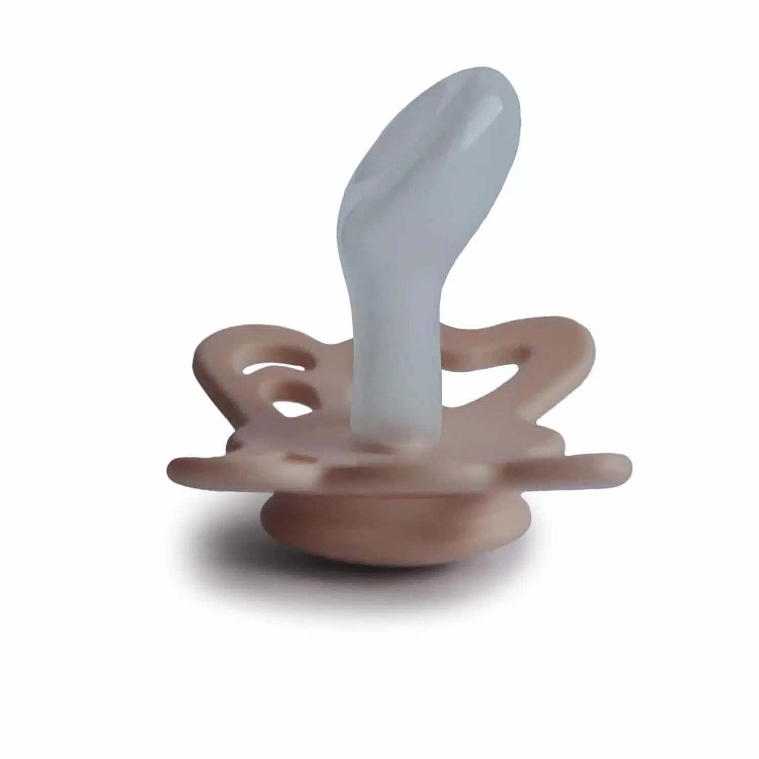 ANATOMICKÝ CUMLÍK FRIGG BUTTERFLY CREAM, 0-6M, SILIKÓN – Obrázok 60
