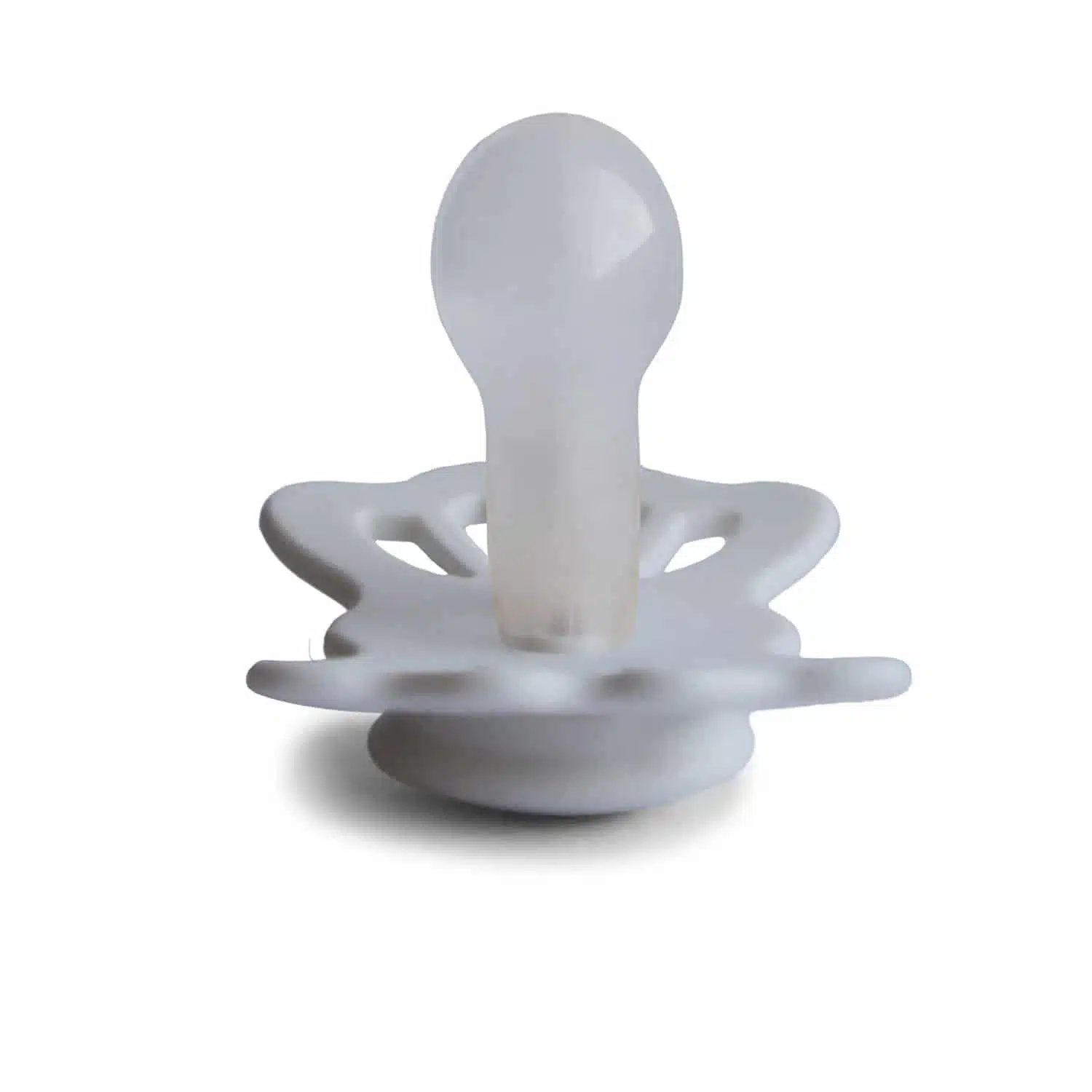 SYMETRICKÝ CUMLÍK FRIGG LUCKY CREAM, 0-6M, SILIKÓN – Obrázok 70