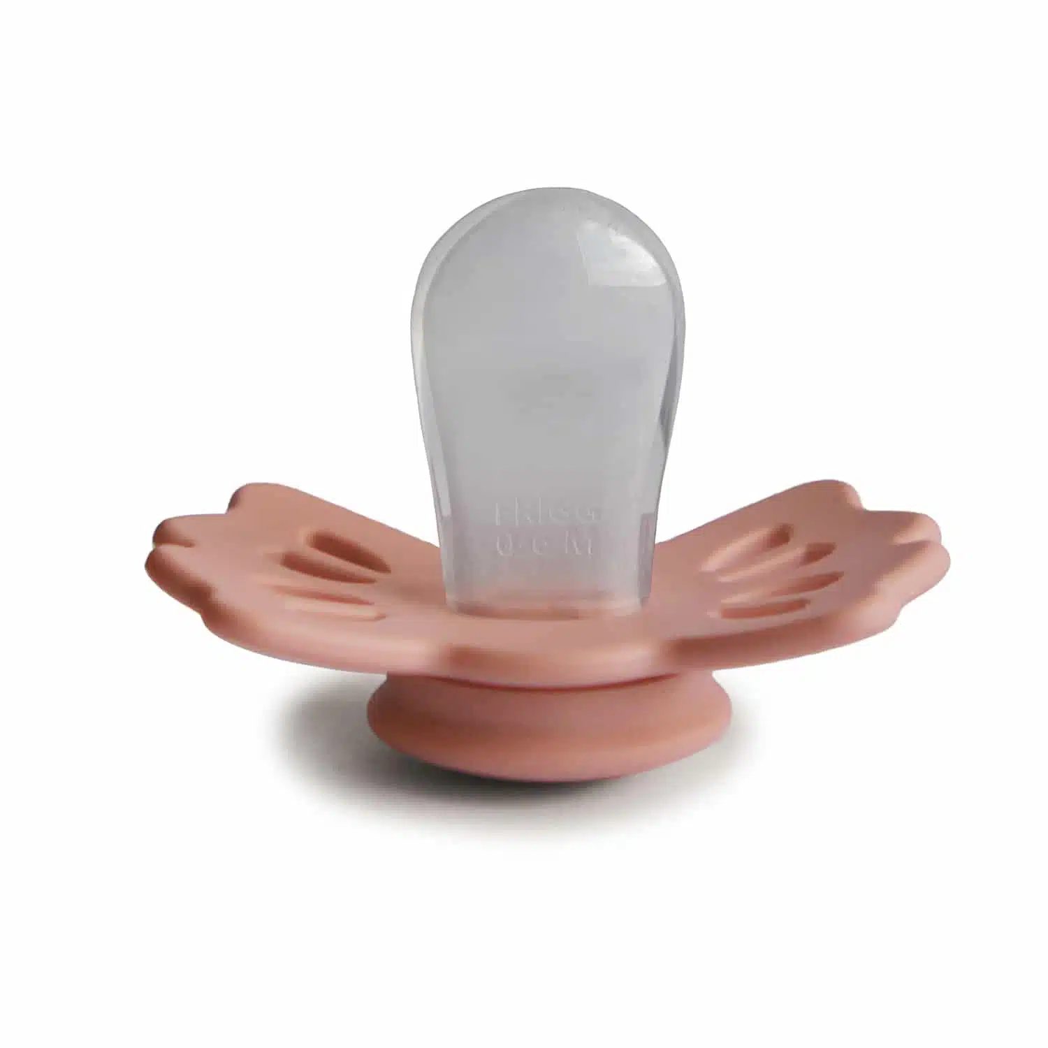 SYMETRICKÝ CUMLÍK FRIGG LUCKY PRETTY IN PEACH, 0-6M, SILIKÓN – Obrázok 3