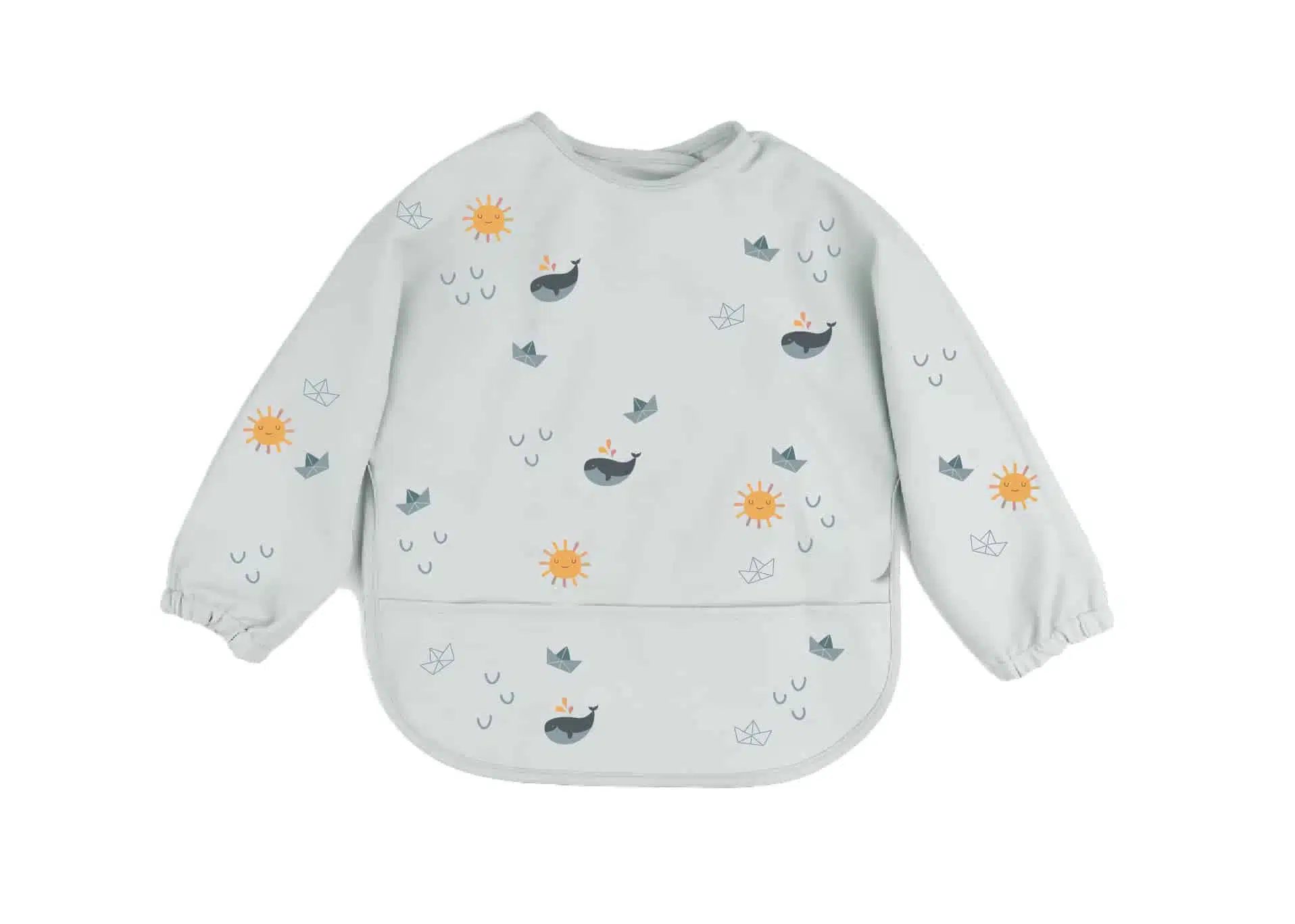 PODBRADNÍK S DLHÝMI RUKÁVMI COTTON CLOUD ORIGAMI