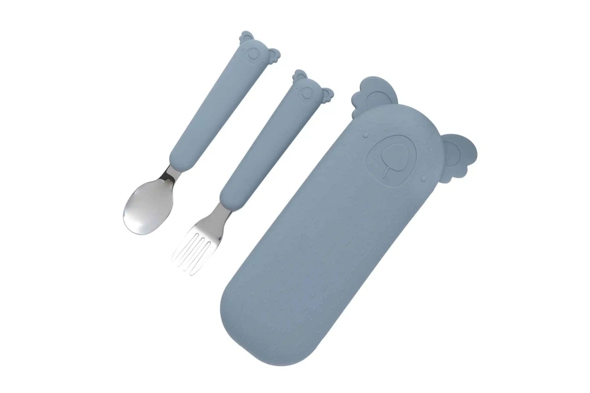 SADA PRÍBOROV SO SILIKÓNOVÝM PÚZDROM COTTON CLOUD JADE – Obrázok 2