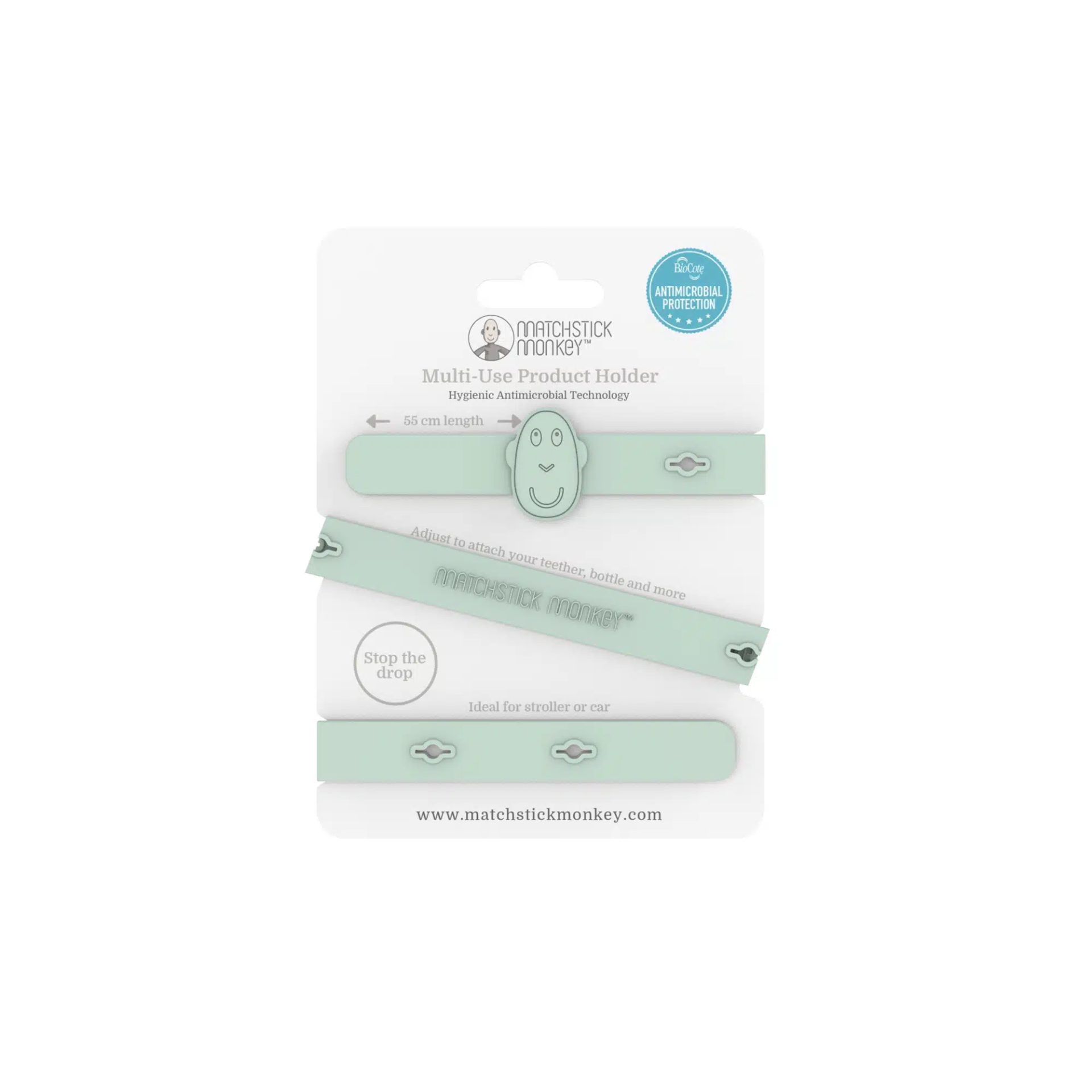 MULTIFUNKČNÝ HOLDER MATCHSTICK MONKEY MINT GREEN
