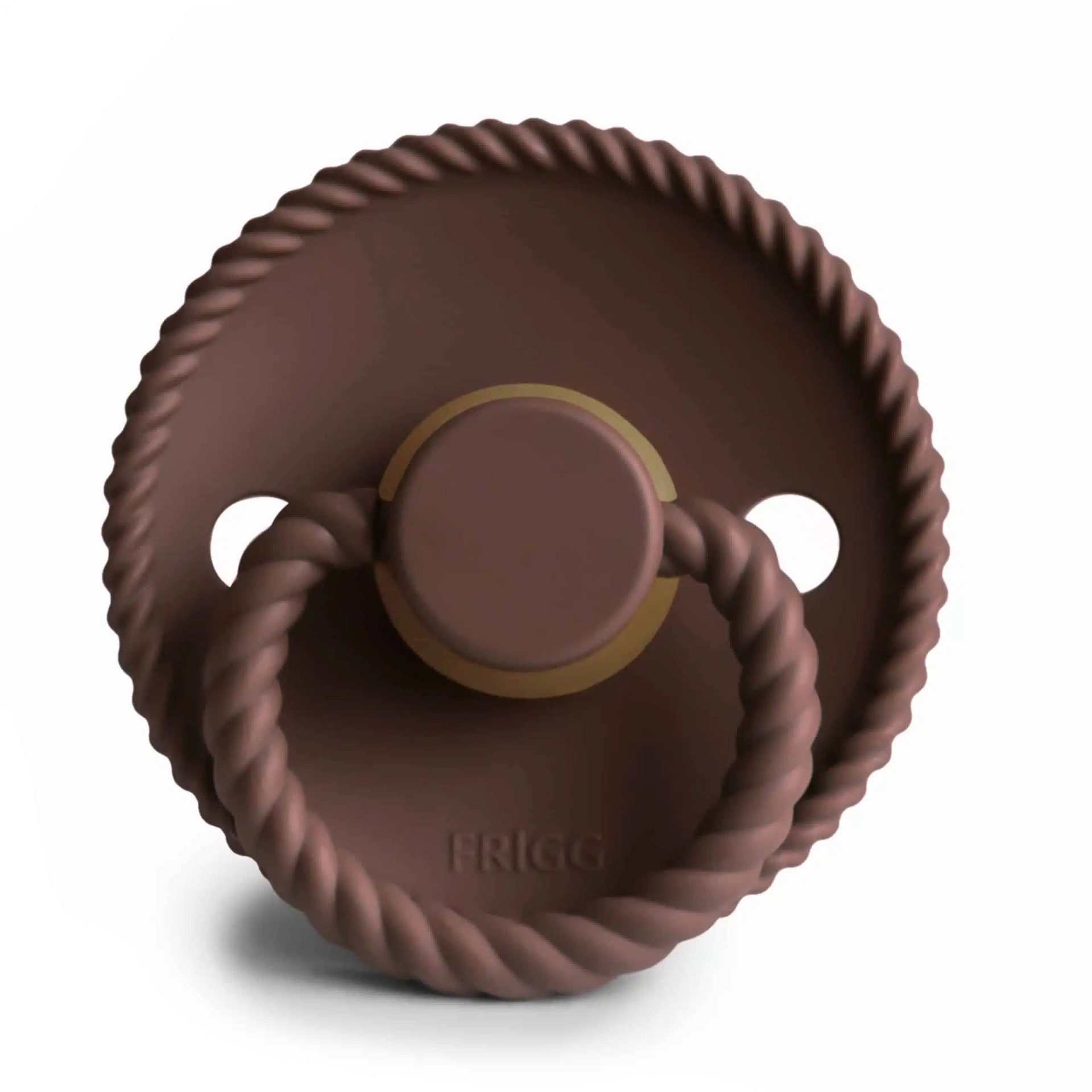 OKRÚHLY CUMLÍK FRIGG ROPE COCOA, 0-6M, KAUČUK – Obrázok 2