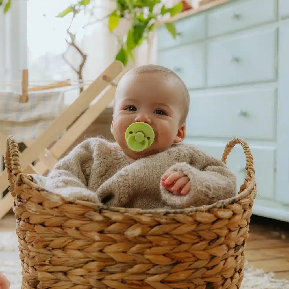 OKRÚHLY CUMLÍK FRIGG ROPE GREEN TEA, 6-18M, KAUČUK – Obrázok 2