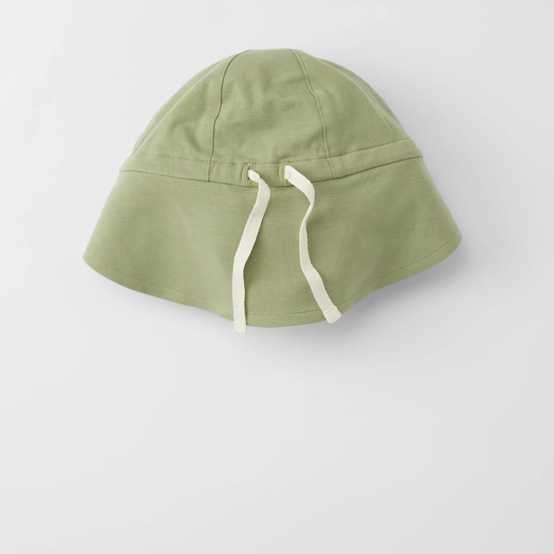 OBOJSTRANNÝ KLOBÚČIK UPF50+ CLOBY OLIVE GREEN/ SANDY BEACH 0-6M – Obrázok 2