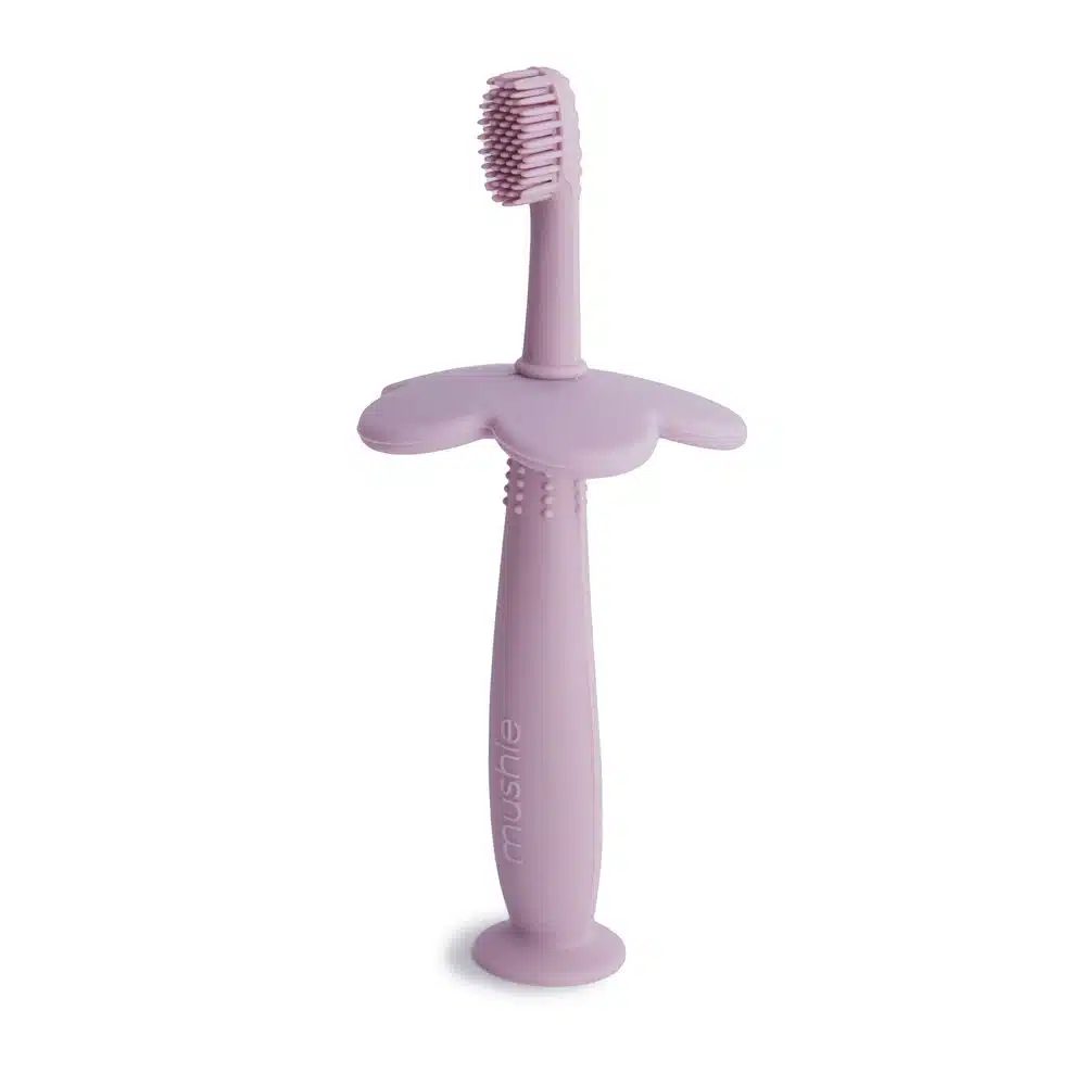 ZUBNÁ KEFKA KVIETOK MUSHIE - SOFT LILAC