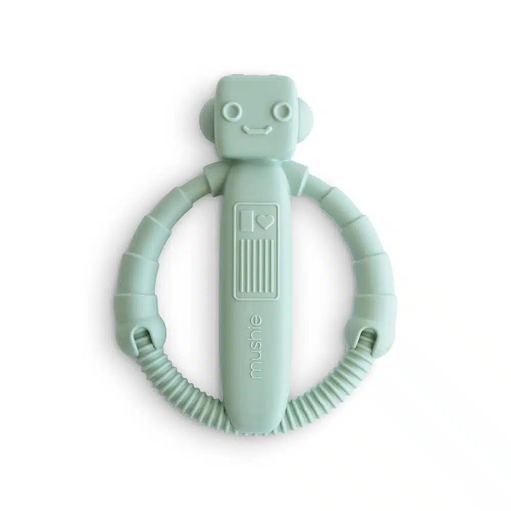 HRYZADLO S HRKÁLKOU MUSHIE ROBOT- CAMBRIDGE BLUE