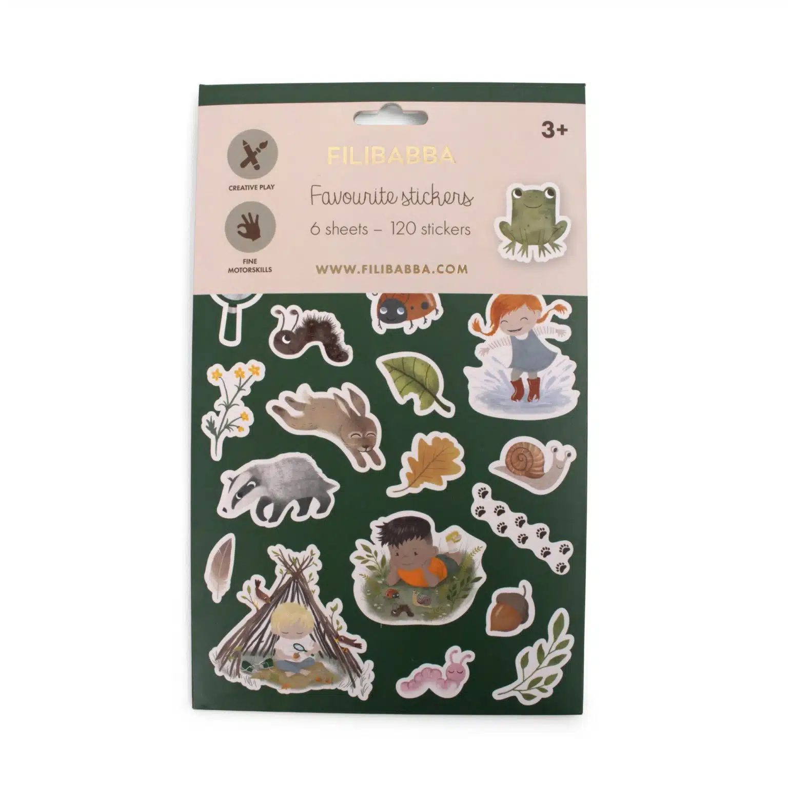 NÁLEPKY FILIBABBA - FOREST FRIENDS