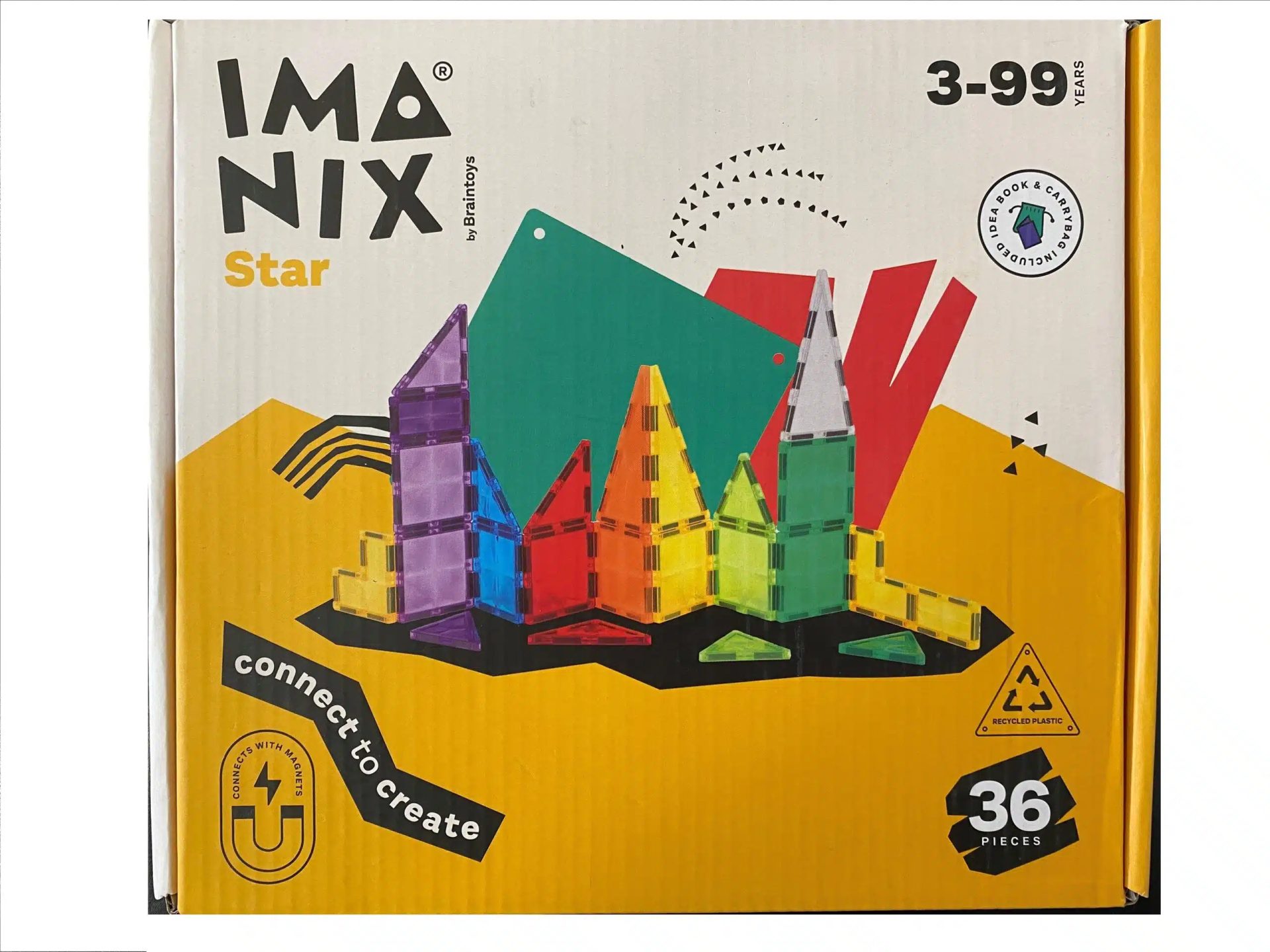 MAGNETICKÁ STAVEBNICA IMANIX IMASTAR- 36 KUSOV