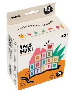 MAGNETICKÁ STAVEBNICA IMANIX STYLE CARDS - PÍSMENÁ