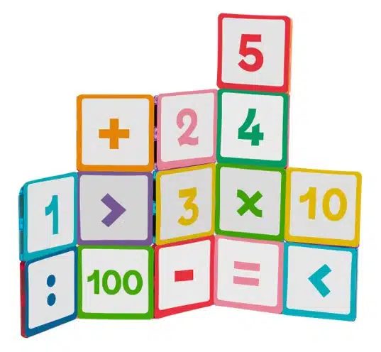 MAGNETICKÁ STAVEBNICA IMANIX STYLE CARDS - ČÍSLA – Obrázok 2