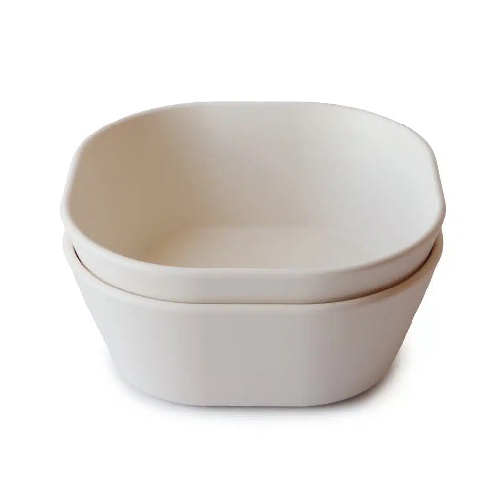 HRANATÉ OBEDOVÉ MISKY MUSHIE - IVORY