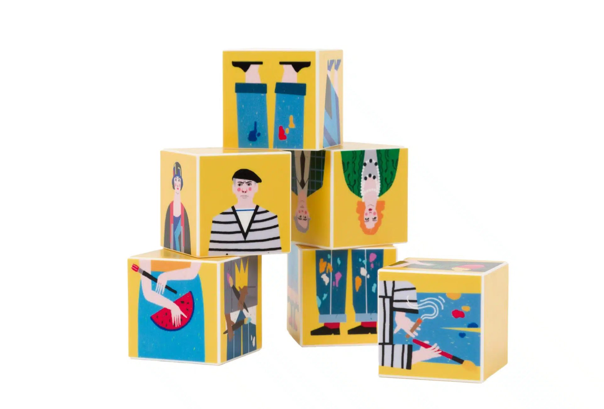 STAVEBNÉ KOCKY IMANIX ART CUBE IT - ARTISTS – Obrázok 2