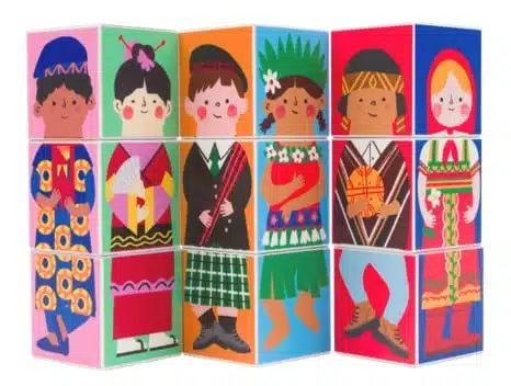 STAVEBNÉ KOCKY IMANIX ART CUBE IT - TRADITIONS AND JOBS – Obrázok 2