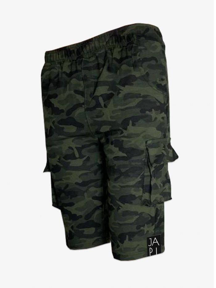 Bermudy Maskáč - 122 - Tmavá khaki