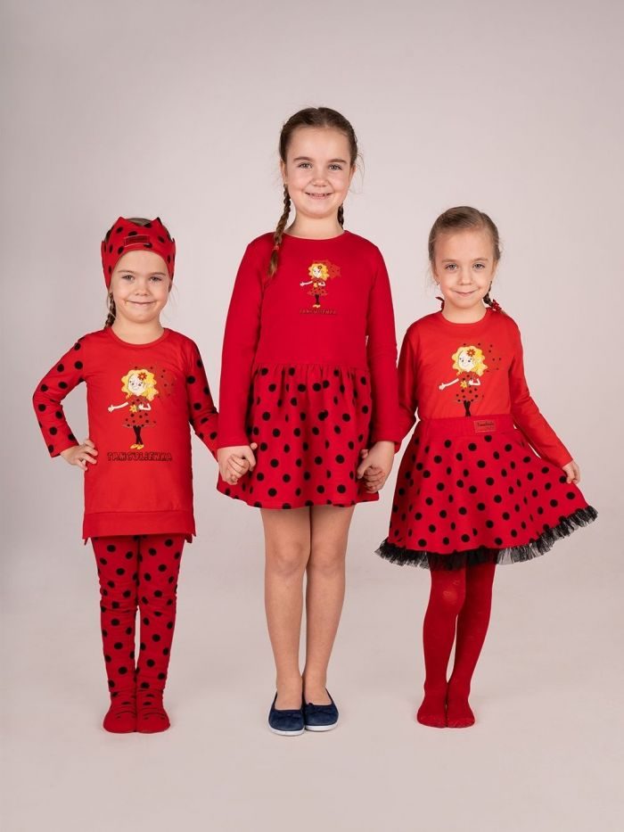 Dievčenské legíny TANCULIENKA - 110 - Tanculienka bodka – Obrázok 4