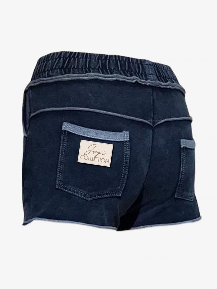 Kraťasy Jeans Japi - 134 - Tmavá modrá 3 – Obrázok 2