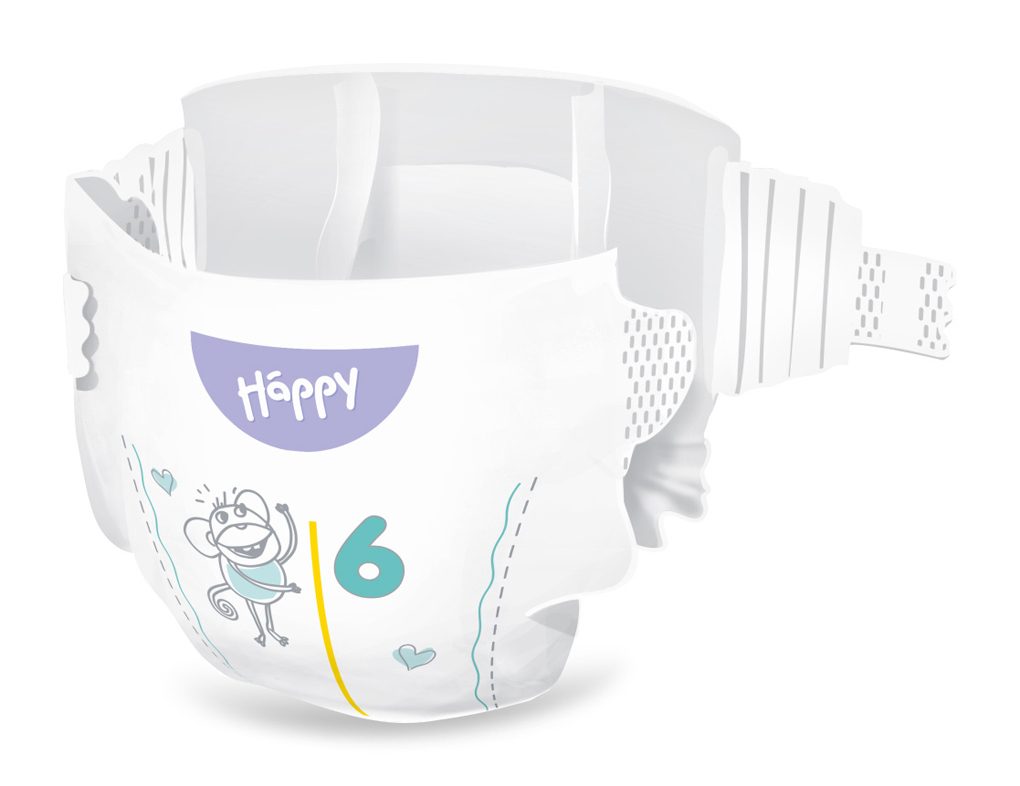 2x BELLA HAPPY Baby Plienky jednorazové Junior Extra Box 15+ kg 48 ks – Obrázok 4
