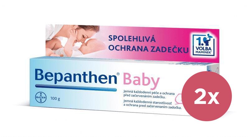 2x BEPANTHEN Baby Masť (100 g) – Obrázok 2