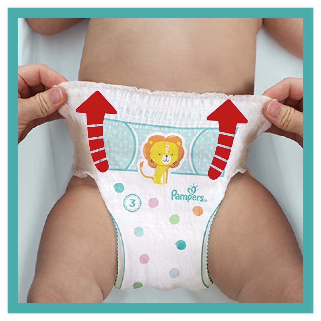 2x PAMPERS Pants Nohavičky plienkové jednorazové 7 (17 kg+) 74 ks - MEGA PACK – Obrázok 9