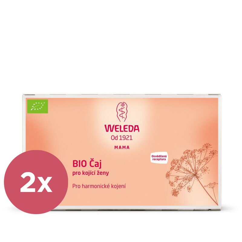 2x WELEDA Čaj pre podporu dojčenia 20x2g (40 g) – Obrázok 2