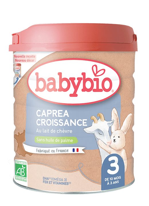 3x BABYBIO CAPREA 3 kozie dojčenské mlieko 800 g – Obrázok 3
