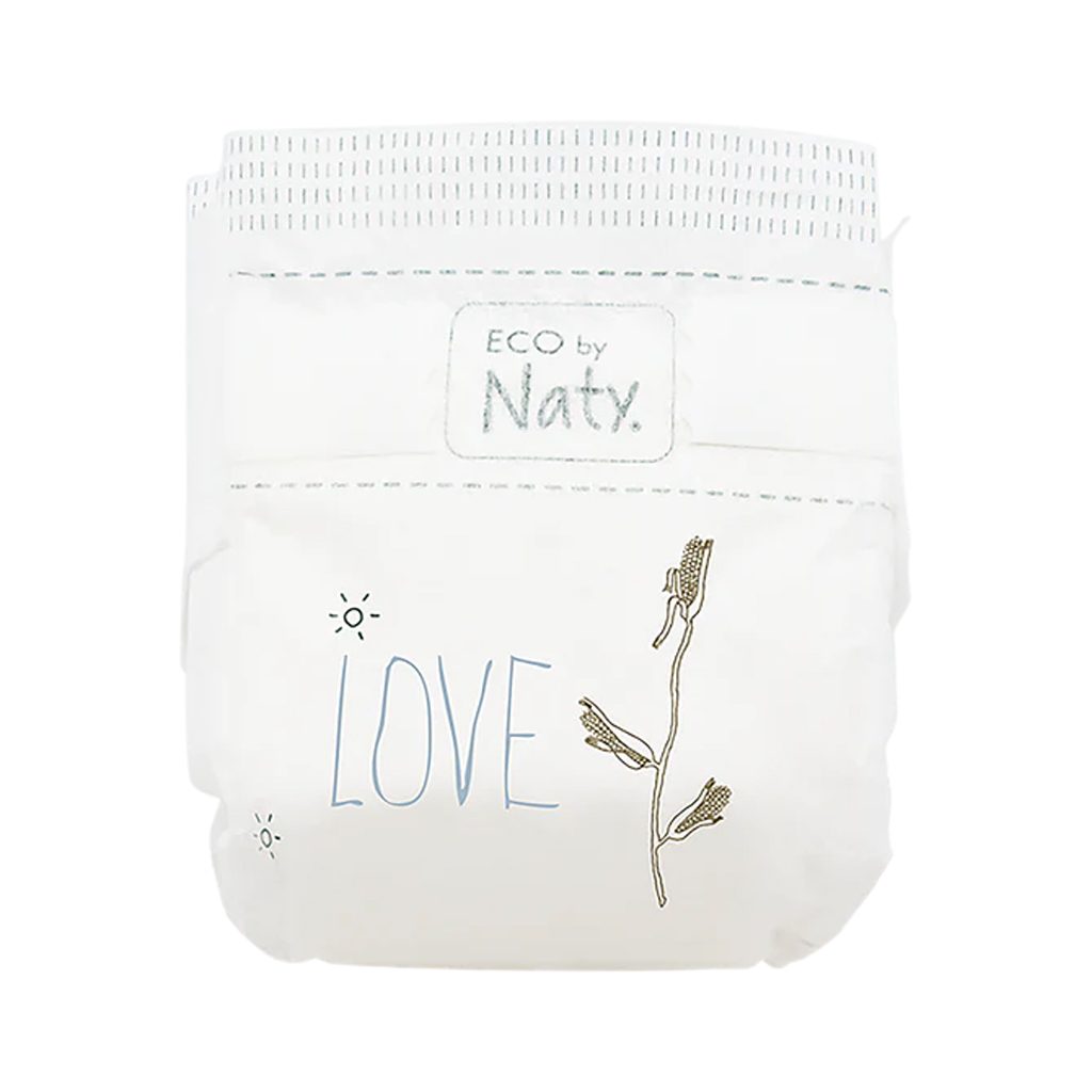 3x ECO BY NATY Plienky jednorazové 2 (3-6 kg) 33 ks – Obrázok 7