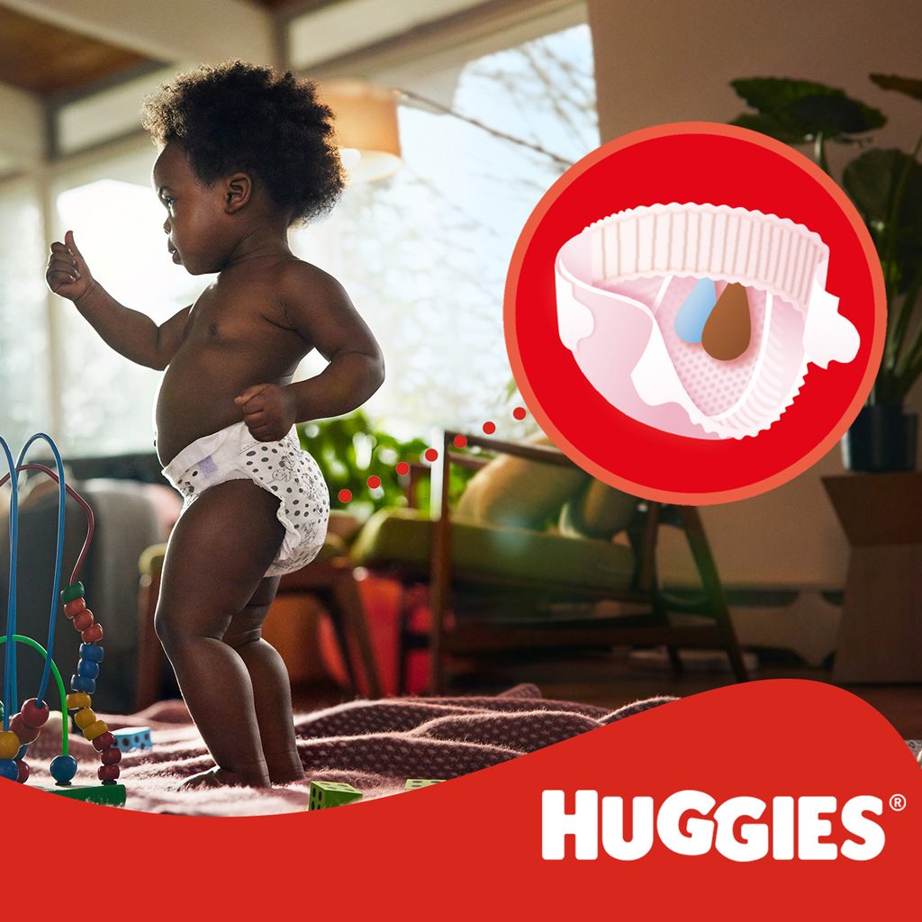 4x HUGGIES® Plienky jednorázové Ultra Comfort Mega 5 (11-25 kg) 58 ks – Obrázok 8