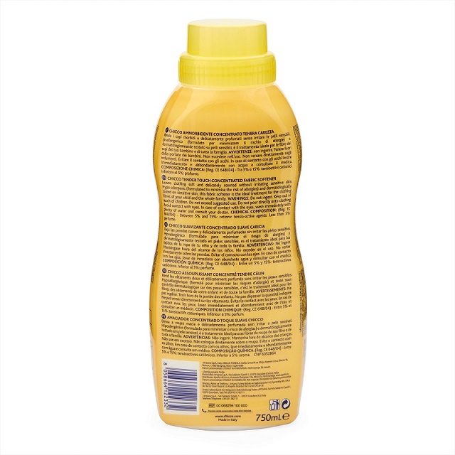 6x CHICCO Aviváž koncentrovaná Jemný dotyk 750 ml (6x30 praní) – Obrázok 5