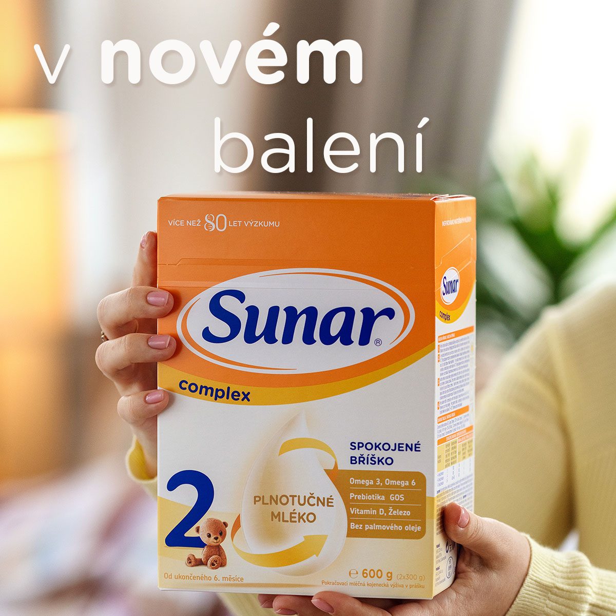 6x SUNAR Complex 4 Mlieko dojčenské 600 g – Obrázok 8
