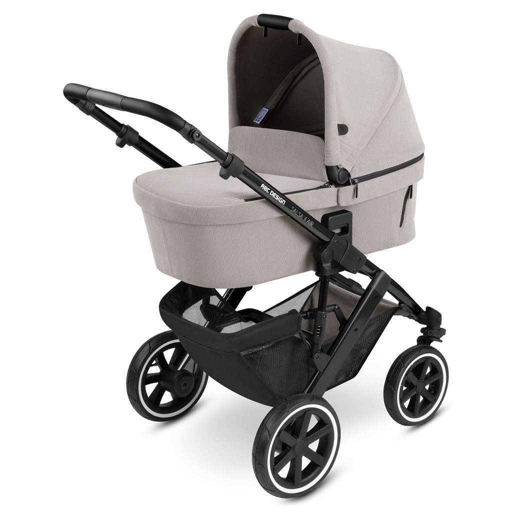 ABC DESIGN Kočík kombinovaný Salsa 4 Air biscuit 2024 + adaptér pre autosedačku zdarma – Obrázok 2